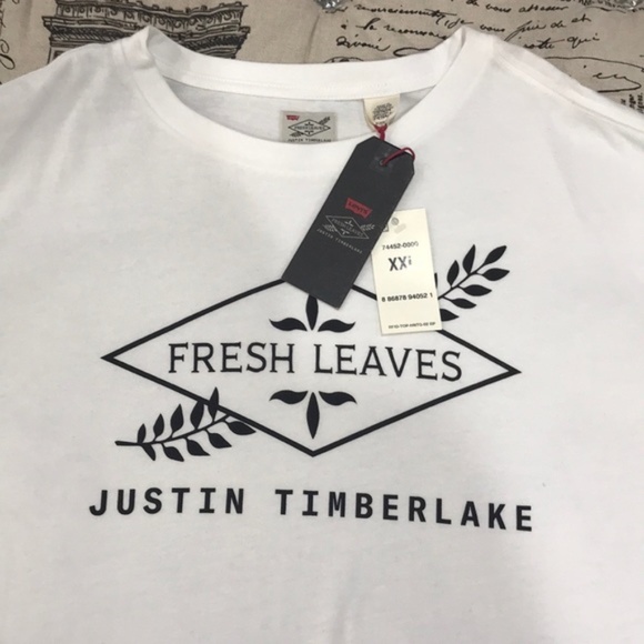 Levi's x Justin Timberlake Fresh Leaves T-shirt - Picture 3 of 5